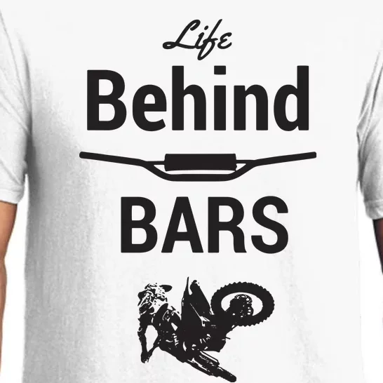 Life Behind Bars Brap Dirt Bike Motocross Pajama Set