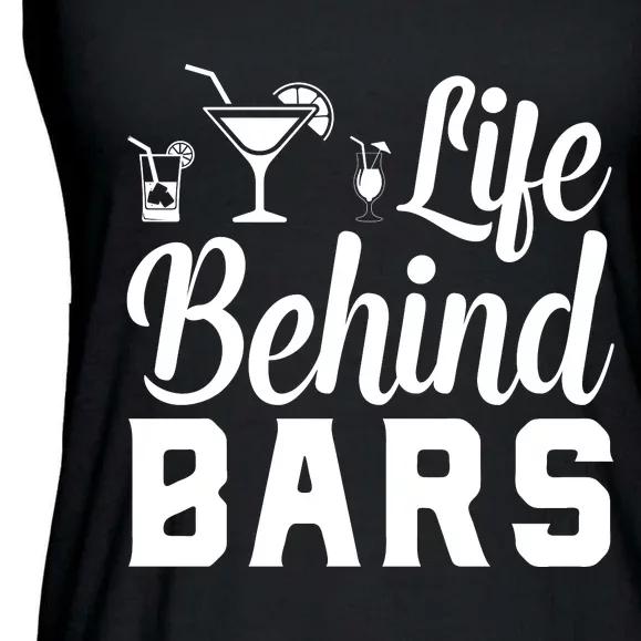 Life Behind Bars Ladies Essential Flowy Tank