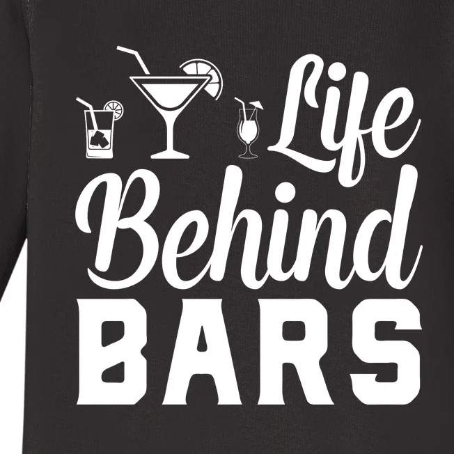 Life Behind Bars Baby Long Sleeve Bodysuit