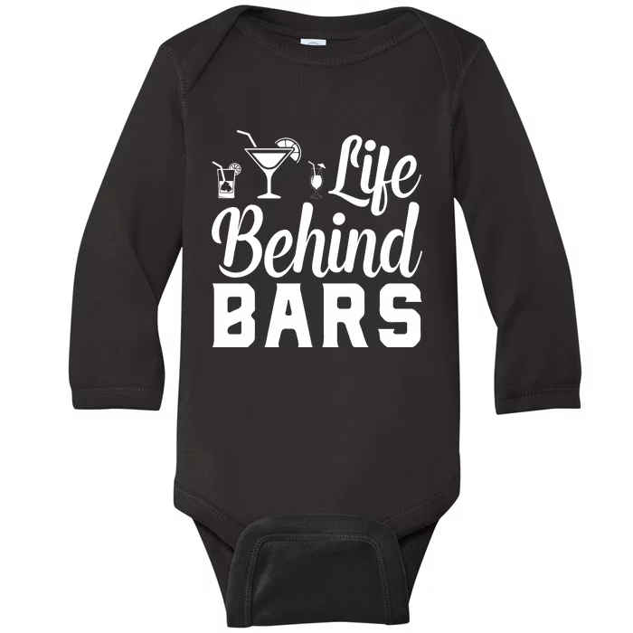 Life Behind Bars Baby Long Sleeve Bodysuit