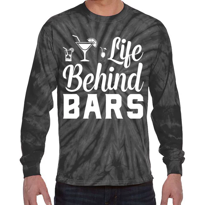 Life Behind Bars Tie-Dye Long Sleeve Shirt