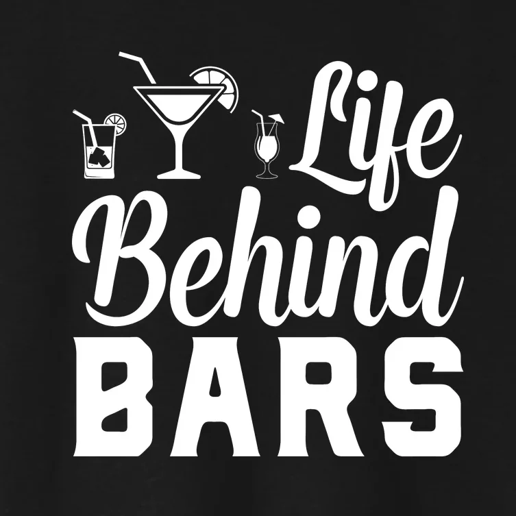 Life Behind Bars Women's Crop Top Tee