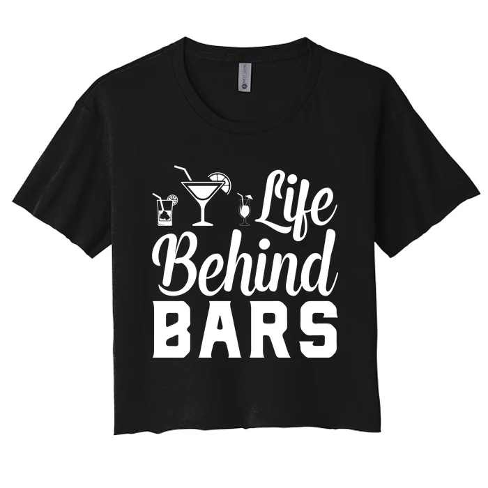 Life Behind Bars Women's Crop Top Tee