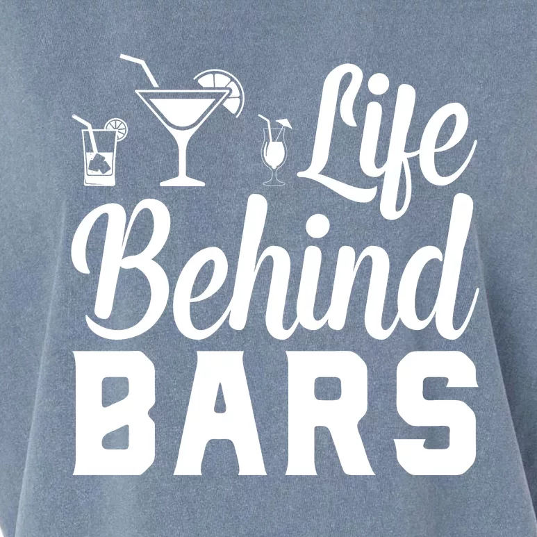 Life Behind Bars Garment-Dyed Women's Muscle Tee