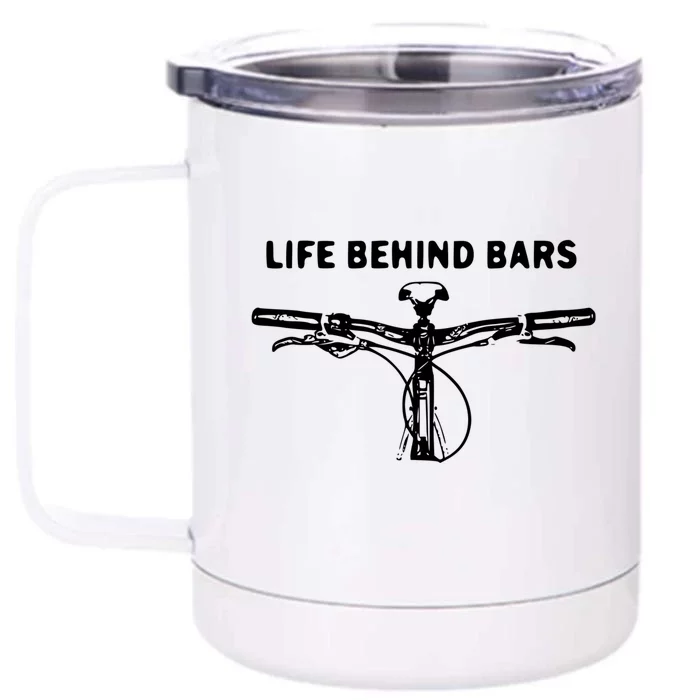 Life Behind Bars Great Gift Front & Back 12oz Stainless Steel Tumbler Cup