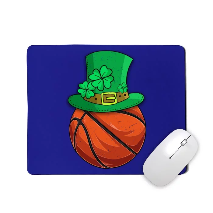 Leprechaun Basketball Ball St Patrick's Day Irish Cool Gift Mousepad