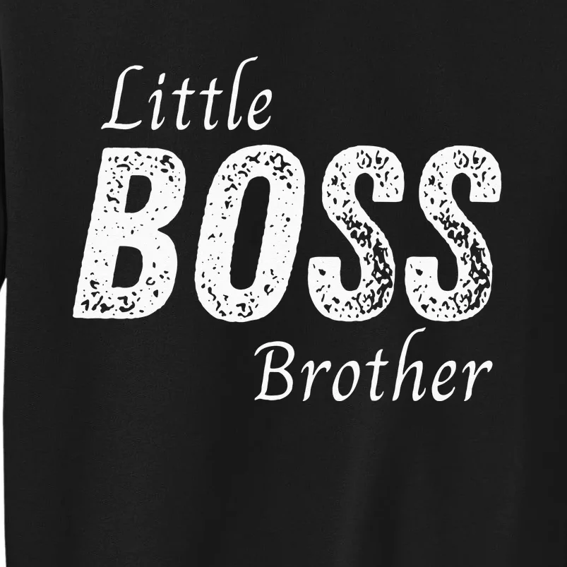 Little Boss Brother Baby Children Sweatshirt