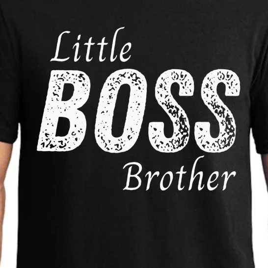 Little Boss Brother Baby Children Pajama Set