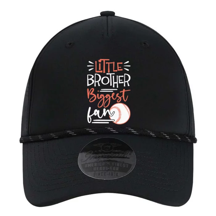 Little Brother Biggest Fan Baseball Season Performance The Dyno Cap