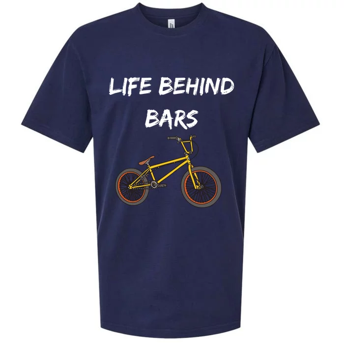 Life Behind Bars Bmx Gift Sueded Cloud Jersey T-Shirt