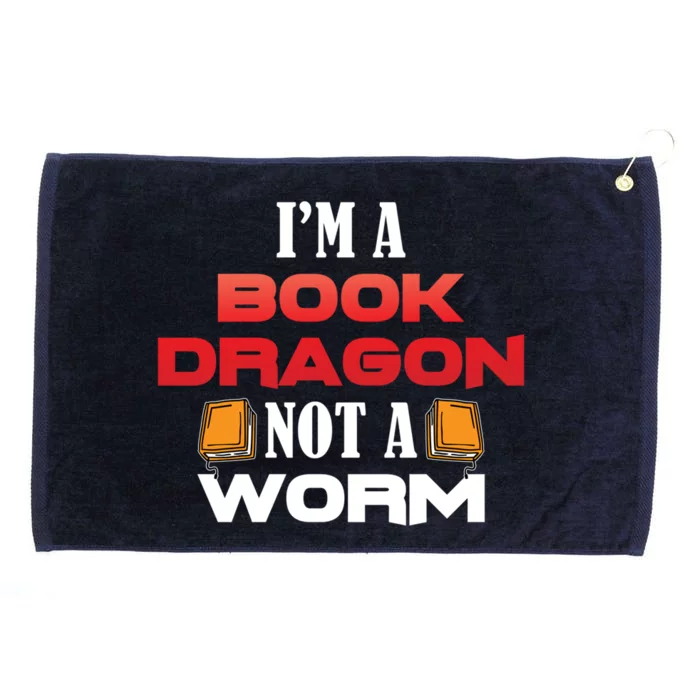 Library Bookworm Bookworm Gift Grommeted Golf Towel