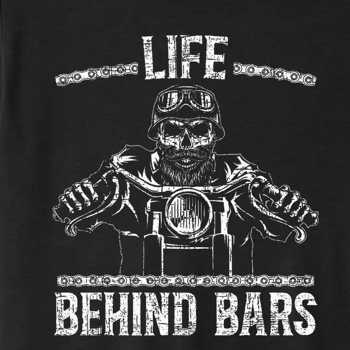 Life Behind Bars Biker Motorcycle ChromaSoft Performance T-Shirt