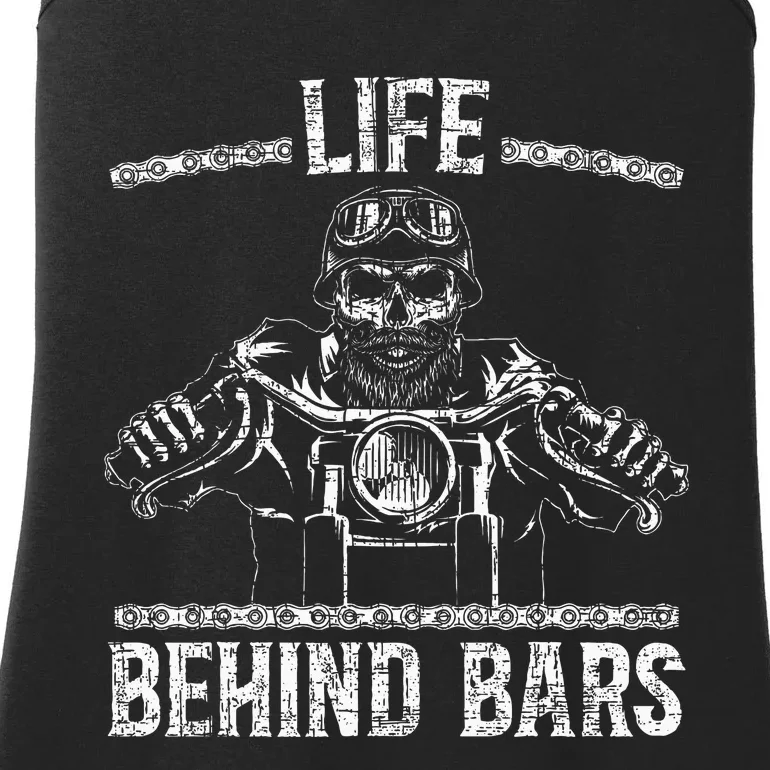 Life Behind Bars Biker Motorcycle Ladies Essential Tank