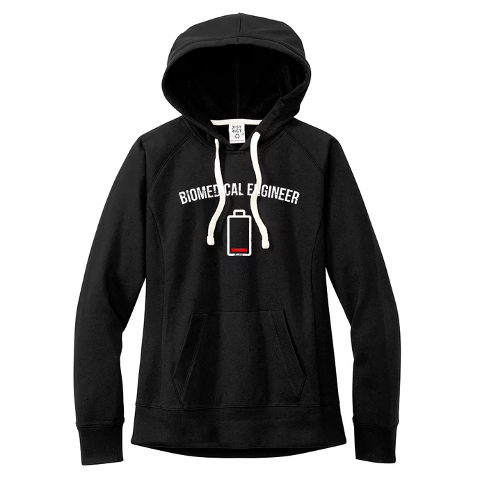 Low Battery Biomedical Engineer Engineering Professional Cute Gift Women's Fleece Hoodie