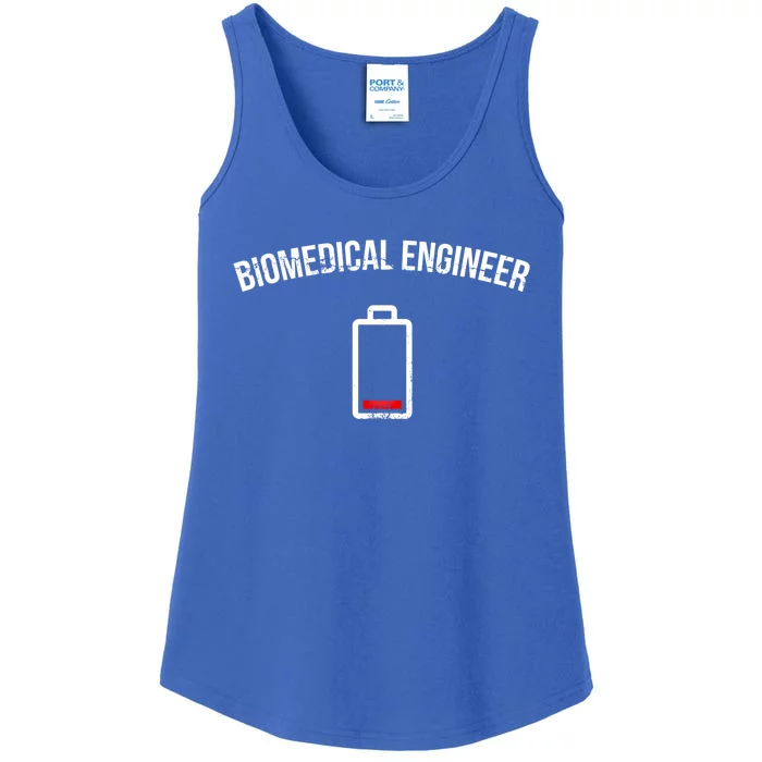 Low Battery Biomedical Engineer Engineering Professional Cute Gift Ladies Essential Tank