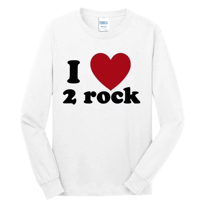 Limited Beach Bunny I Love 2 Rock Tall Long Sleeve T-Shirt