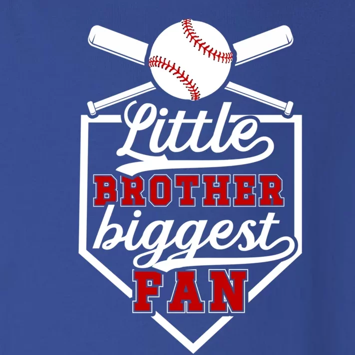 Little Brother Baseball Brother Of A Baseball Player Gift Toddler Long Sleeve Shirt