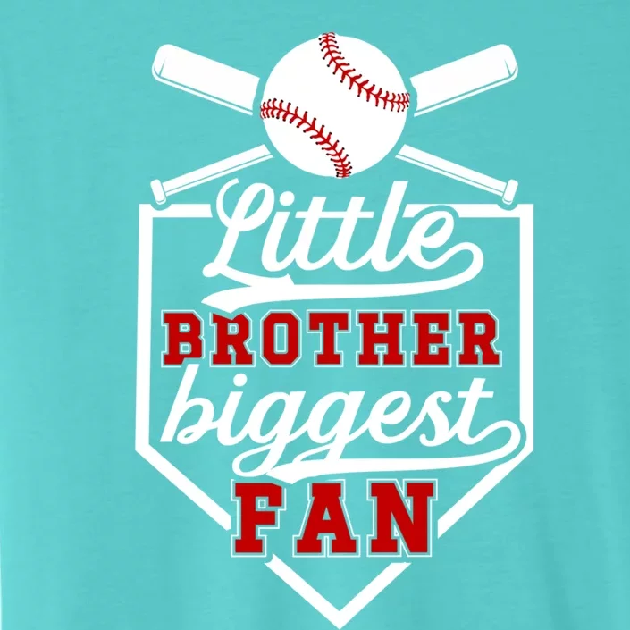 Little Brother Baseball Brother Of A Baseball Player Gift ChromaSoft Performance T-Shirt