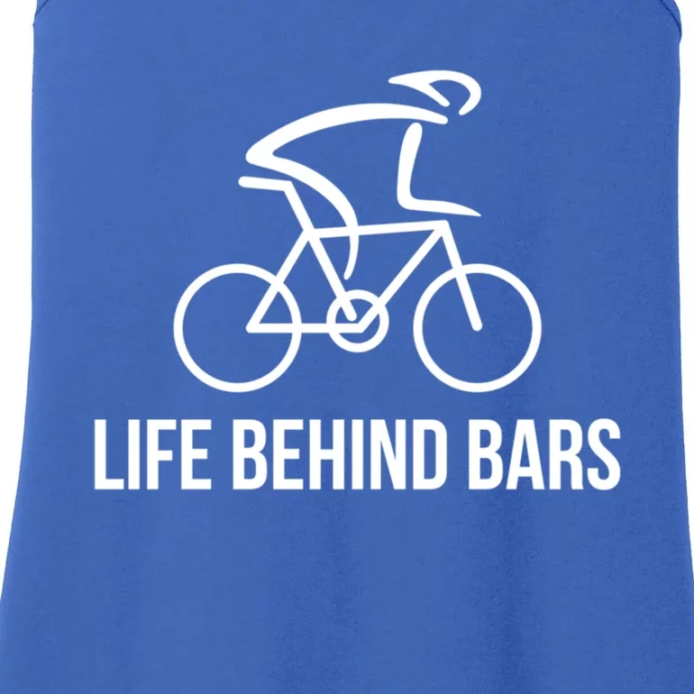 Life Behind Bars Cool Gift Cycling Bike Rider Cool Gift Cute Gift Ladies Essential Tank