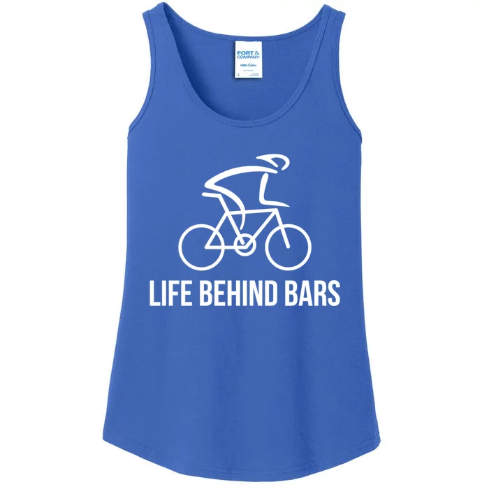 Life Behind Bars Cool Gift Cycling Bike Rider Cool Gift Cute Gift Ladies Essential Tank