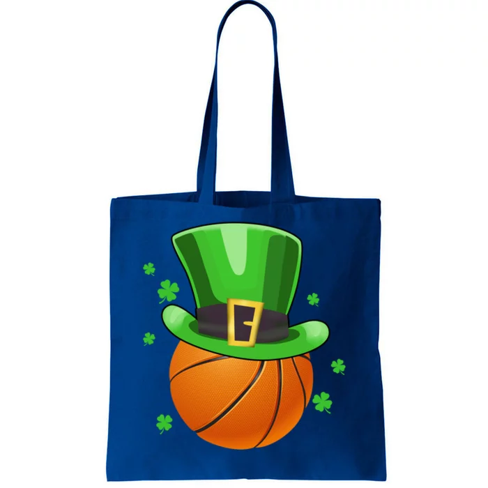 Leprechaun Basketball Ball Gift St Patricks Day Cool Gift Tote Bag