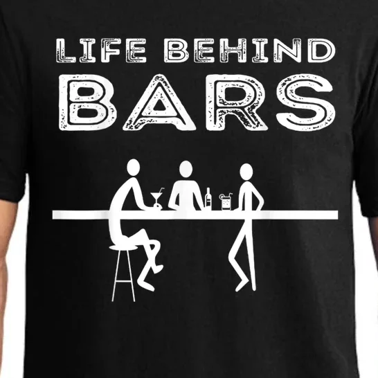 Life Behind Bars Bartender Pajama Set