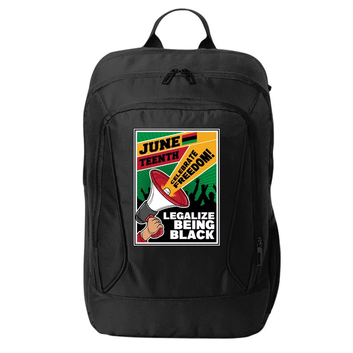 Legalize Being Black City Backpack