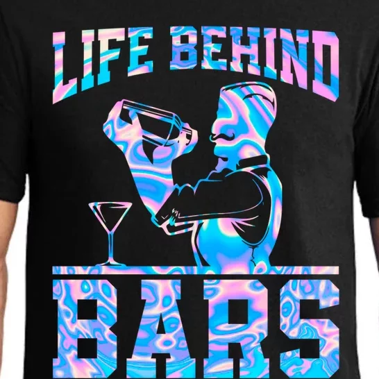 Life Behind Bars Bartender Gift Pajama Set