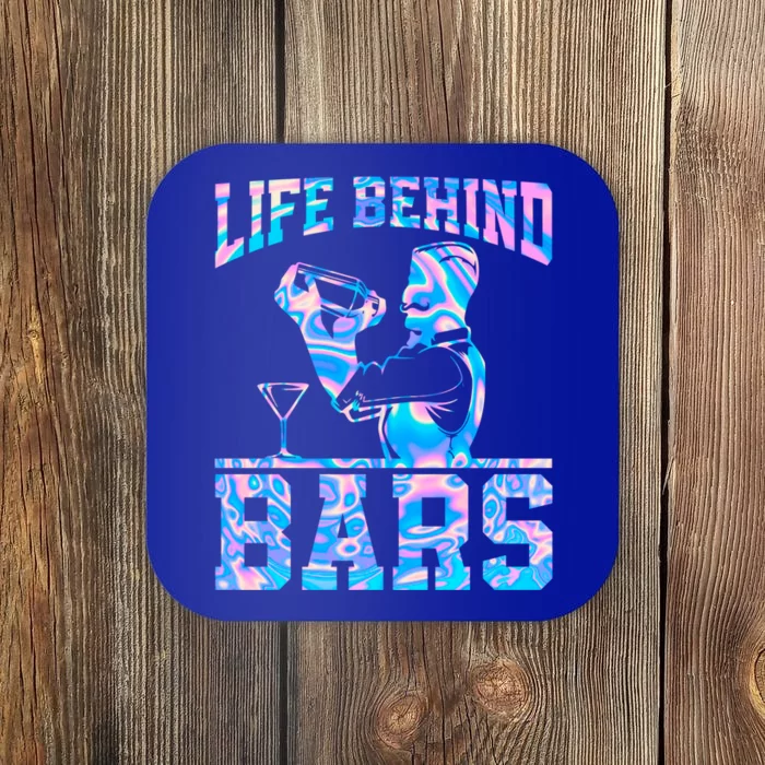 Life Behind Bars Bartender Gift Coaster