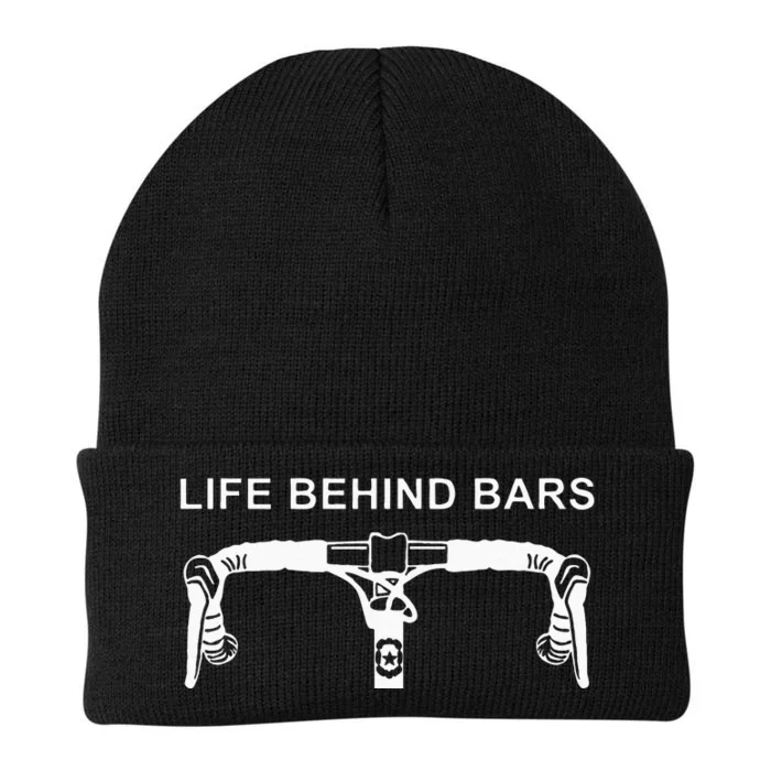 LIFE BEHIND BARS Funny Cycling Biking Knit Cap Winter Beanie