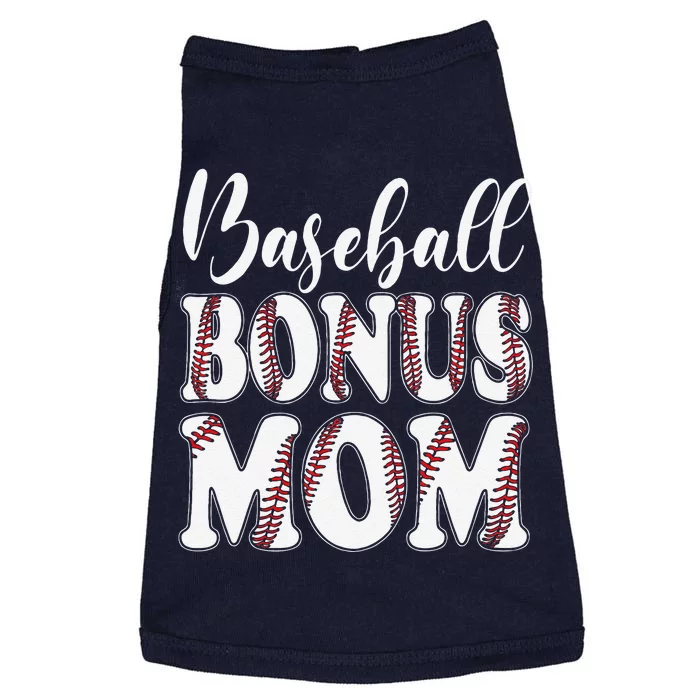 Leopard Baseball Bonus Mom Stepmom Mother's Day Doggie Tank