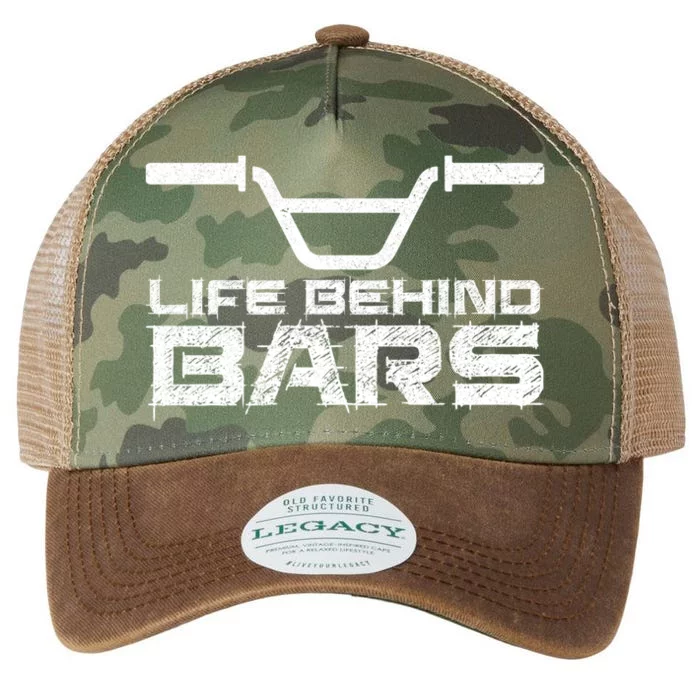 Life Behind Bars Bmx Gift Legacy Tie Dye Trucker Hat