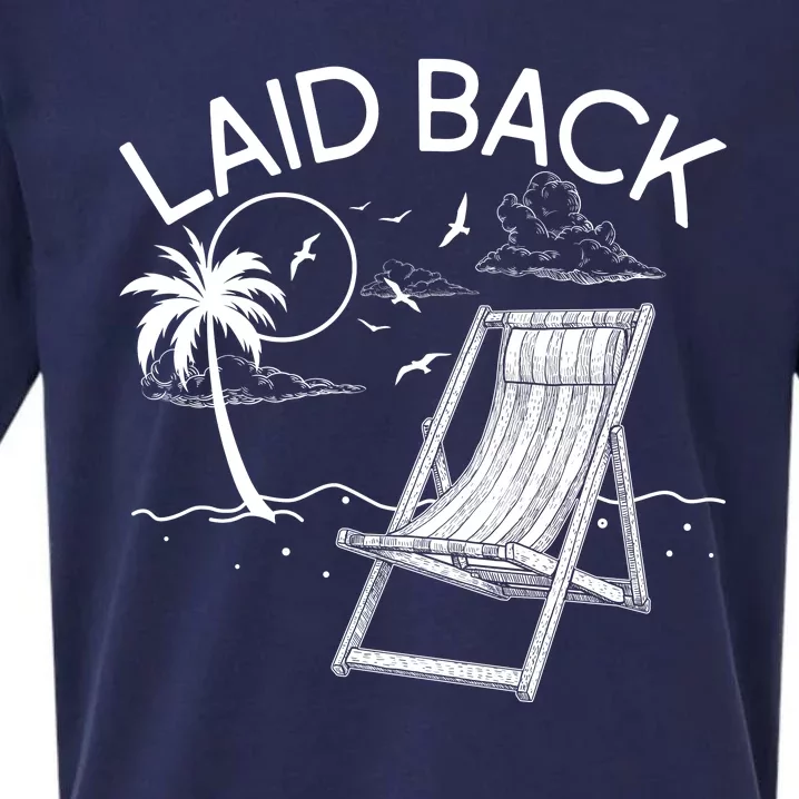 Laid Back Beach Vacation Time Sueded Cloud Jersey T-Shirt