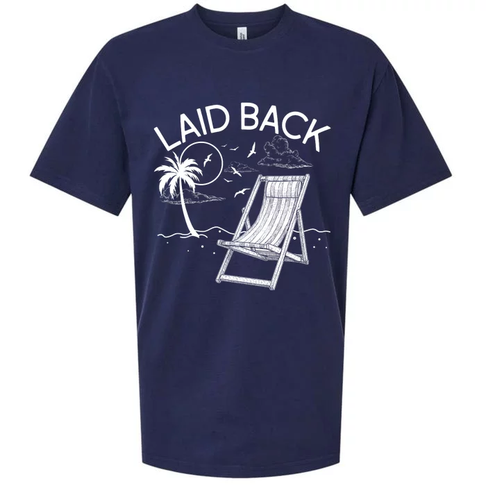 Laid Back Beach Vacation Time Sueded Cloud Jersey T-Shirt