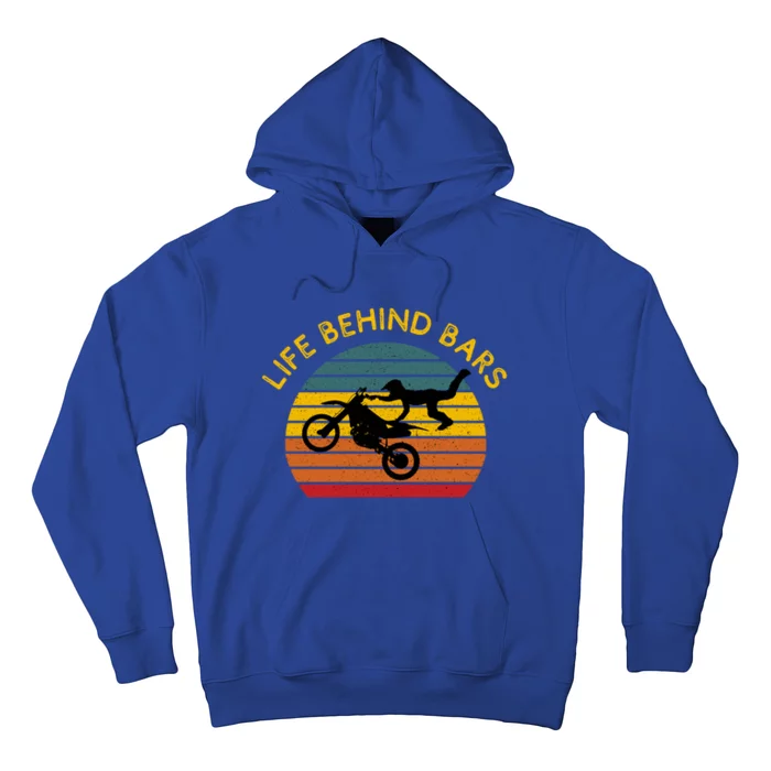 Life Behind Bars Dirt Bike Riding Mx Motocross Racing Gift Hoodie