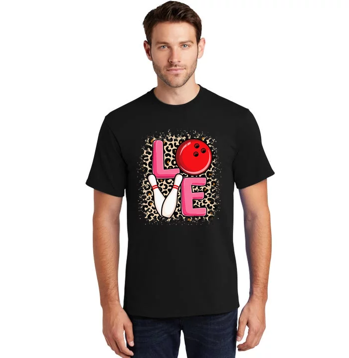 Love Bowling Cute Bowling Women Bowler Tall T-Shirt