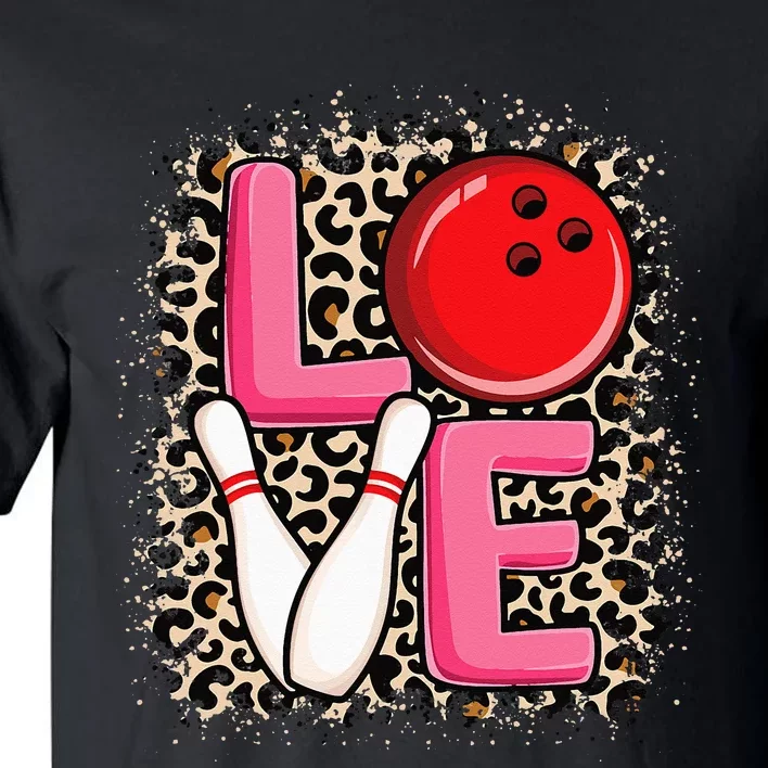 Love Bowling Cute Bowling Women Bowler Tall T-Shirt