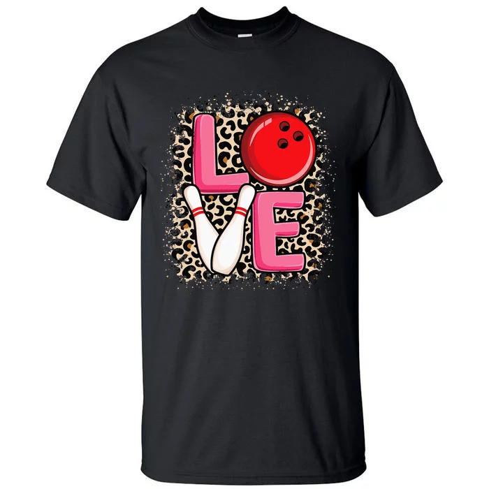 Love Bowling Cute Bowling Women Bowler Tall T-Shirt