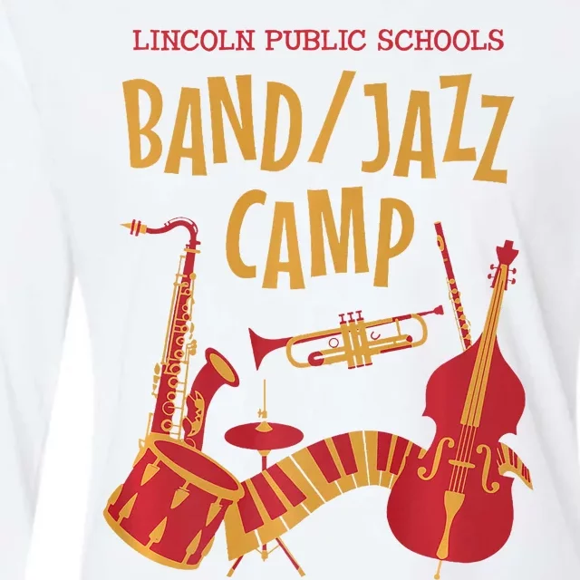 Lps Bandjazz Camp Womens Cotton Relaxed Long Sleeve T-Shirt