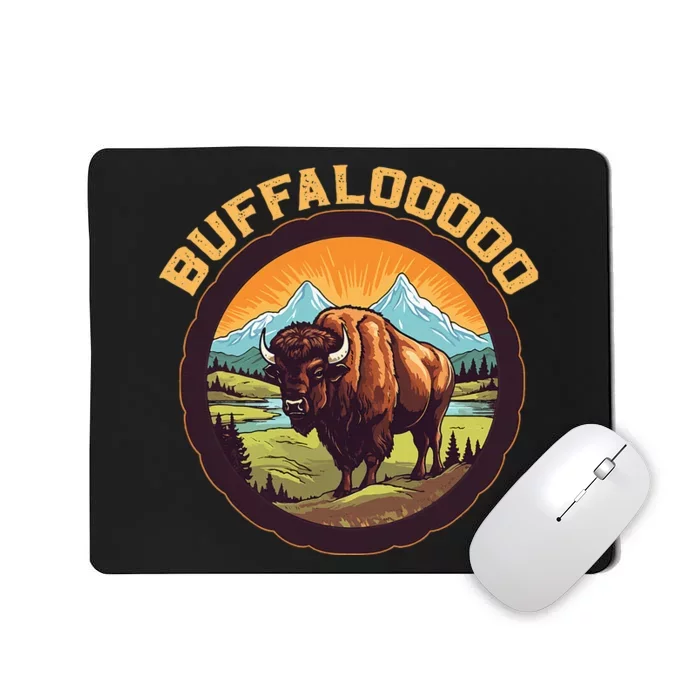 Lucky Buffalo Casino Slot Machine Buffalooooo Gambling Mousepad