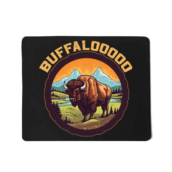 Lucky Buffalo Casino Slot Machine Buffalooooo Gambling Mousepad