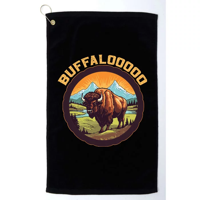 Lucky Buffalo Casino Slot Machine Buffalooooo Gambling Platinum Collection Golf Towel