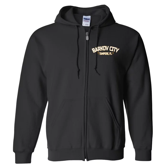 Limited Barkov City Tampere Fl Full Zip Hoodie