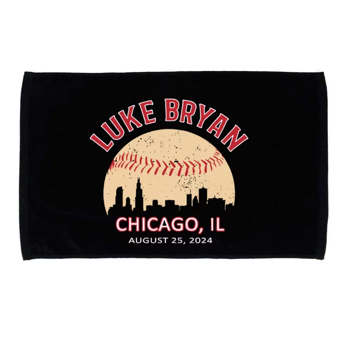 L.U.K.E B.R.Y.A.N Chicago Il August 25 2024 Microfiber Hand Towel