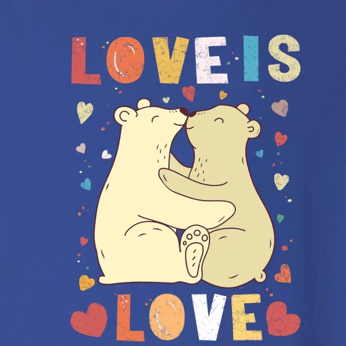 Love Bear Couple Meaningful Gift Love Is Love Meaningful Gift Cuddly Bears Gift Toddler Long Sleeve Shirt