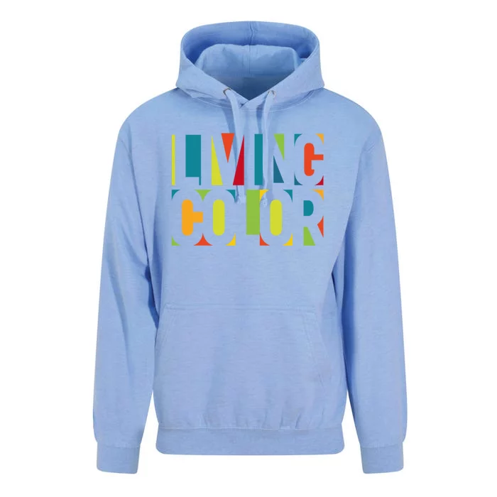 Living By Color Funny Gift Unisex Surf Hoodie