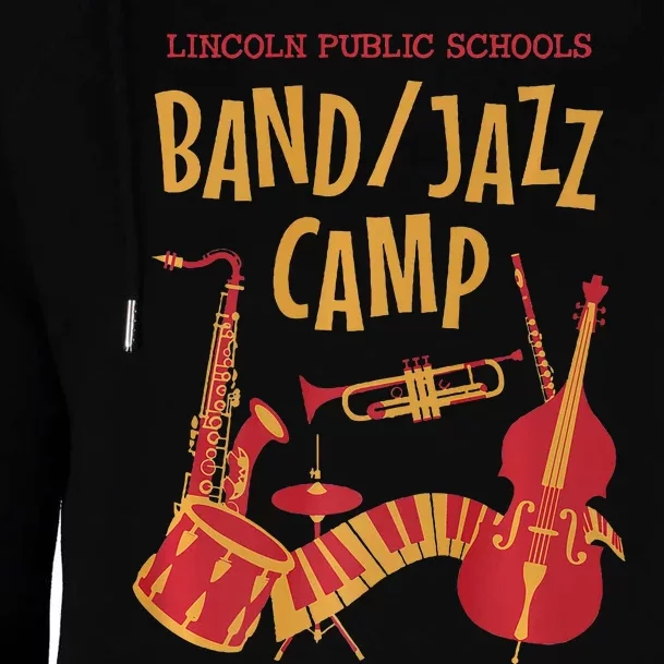 Lps Bandjazz Camp Womens Funnel Neck Pullover Hood