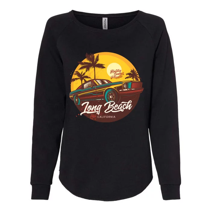 Long Beach California Womens California Wash Sweatshirt