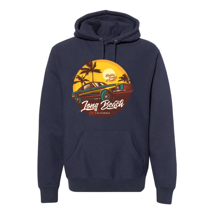 Long Beach California Premium Hoodie