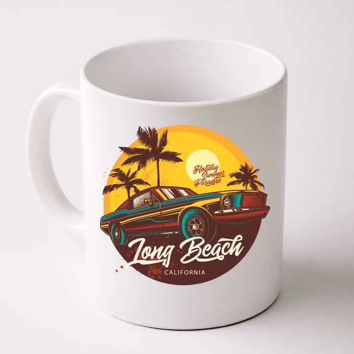 Long Beach California Front & Back Coffee Mug